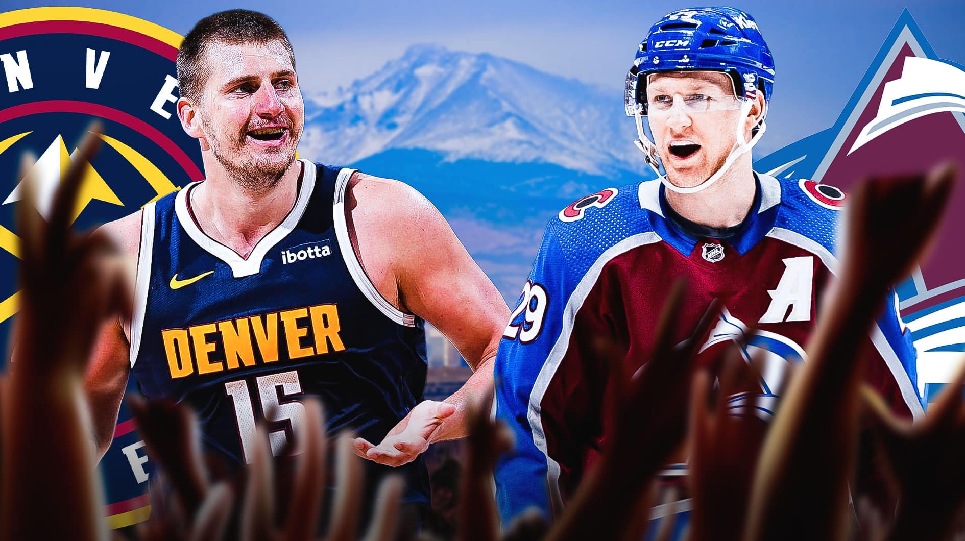 Nikola Jokic talks about Denver's potential 2 MVPs with Nathan MacKinnon named Hart finalist