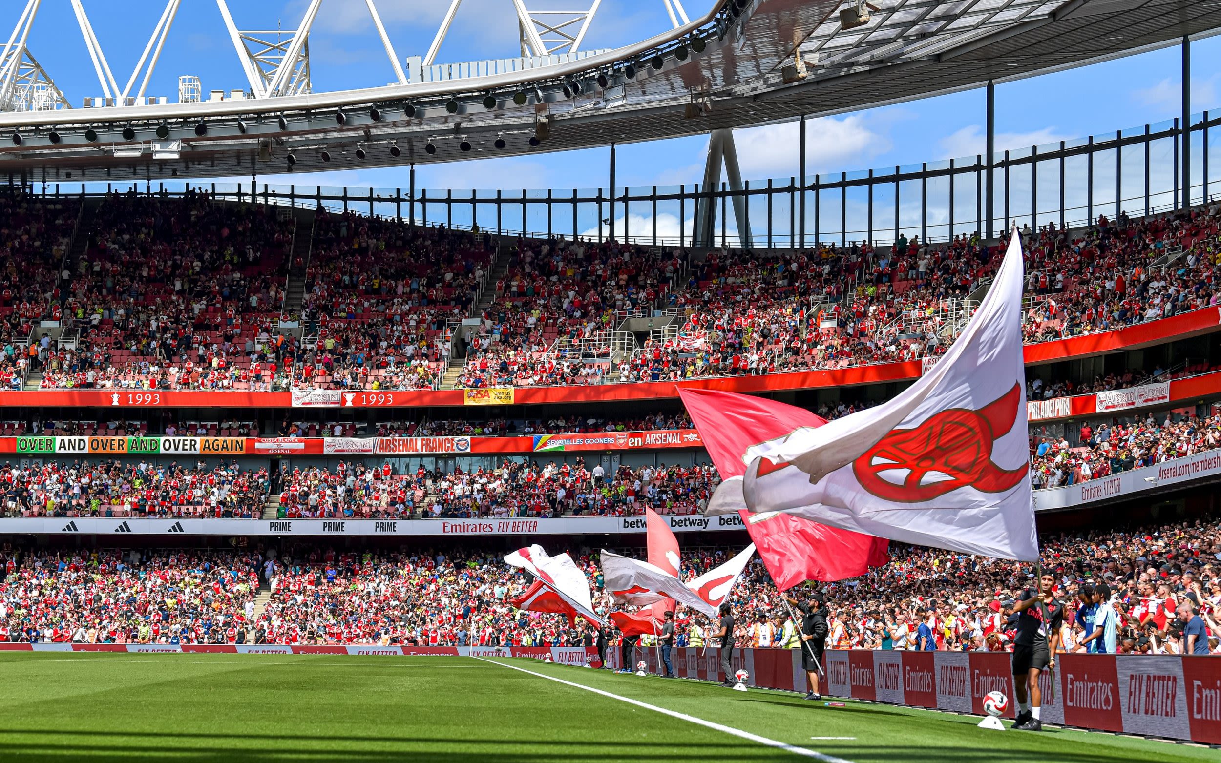 Arsenal ban five fans for tragedy chanting as 2023-24 offences revealed