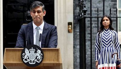 ‘I take responsibility for the loss,’ says Rishi Sunak after his crushing defeat in UK elections | World News - The Indian Express