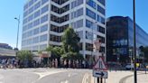 Hundreds queue for bus in searing heat for first day of RIAT