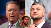 Frank Warren calls out Carl Froch for leaking texts from Anthony Joshua