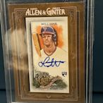 LUKE WILLIAMS RC卡面簽 2022 TOPPS ALLEN & GINTER MINI FRAMED ROOKIE AUTO