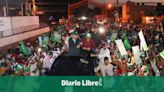 Leonel Fernández encabeza marcha-caravana en Azua