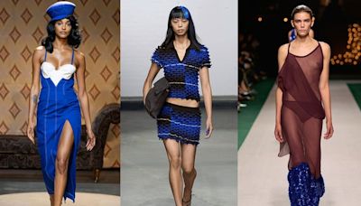 Electric Blue Is the Next It-Color, According to SS25 Runways