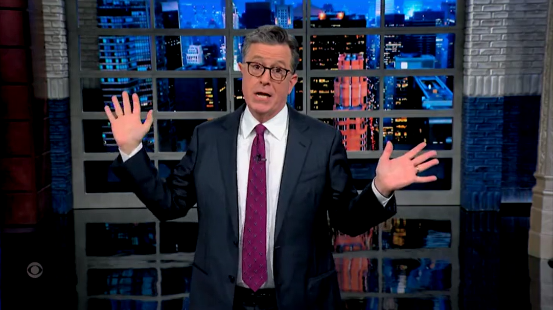 Colbert mocks Biden's border shift, joking border will have 'gluten-free' wall and 'pro-choice' barbed wire