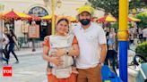 Vikrant Massey and Sheetal Thakur enjoy Singapore getaway with son Vardaan: Pics Inside | Hindi Movie News - Times of India