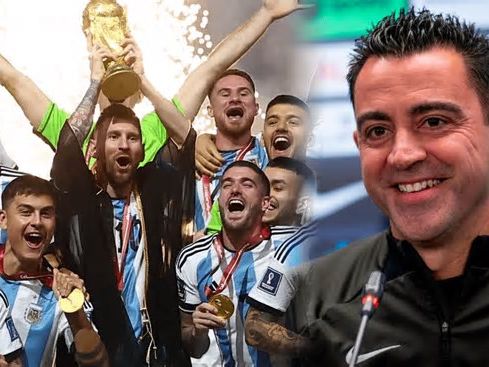 Campeón del mundo con Argentina sería uno de los pedidos de Xavi para el nuevo Barcelona