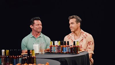 Deadpool and Wolverine join forces to battle — and conquer — the wings of death on “Hot Ones”