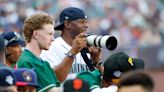 Ken Griffey Jr. shoots photos of Leo Messi, Inter Miami vs Nashville SC