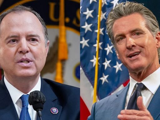 Schiff, Newsom mock Trump for suggesting Biden may take back nomination