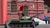 Just one old tank, and no aircraft, were present at Russia's much-reduced Victory Parade this year, reflecting its major losses in Ukraine