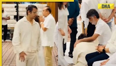 Watch: Sonu Nigam cries inconsolably on Krishan Kumar's lap at Tishaa Kumar's prayer meet