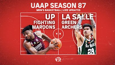 LIVE UPDATES: UAAP Season 87 men's basketball – La Salle vs UP