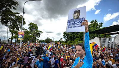 María Corina Machado llegó, vio y venció en Maturín, en el noreste de Venezuela