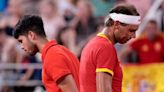 Rafael Nadal's Paris Olympics campaign ends in doubles loss with Carlos Alcaraz against Austin Krajicek and Rajeev Ram