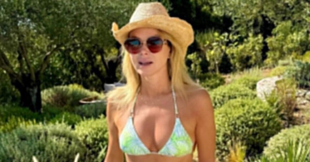 Amanda Holden soaks up sun in sizzling bikini snap after medical emergency
