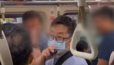 男不滿捷運車廂內有乘客「咳嗽沒戴口罩」 爆衝突