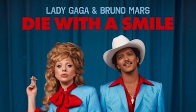 Lady Gaga, Bruno Mars team up on love song 'Die with a Smile': See the retro music video