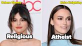 13 Celebs Who Are Very Religious, And 13 Who Are Outspoken Atheists