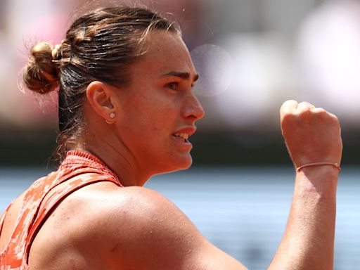 Sabalenka powers through to Paris quarter-finals