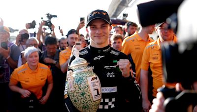 Oscar Piastri wins his first ever F1 Grand Prix in Hungary in tense race highlighted by McLaren team drama