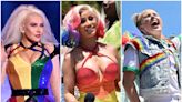 The most daring looks celebrities have worn to Pride celebrations this year, from Cardi B to Christina Aguilera