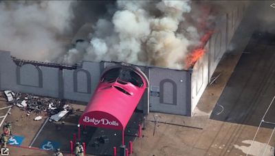 Baby Dolls adult entertainment club catches fire in Fort Worth