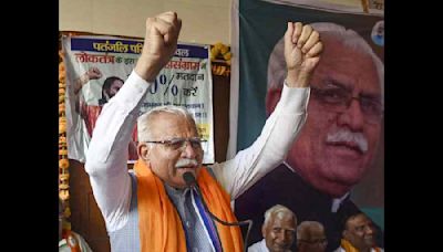 Haryana BJP at cross with former chief minister Manohar Lal Khattar