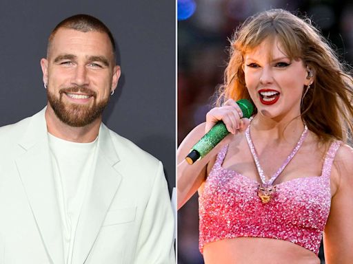 Taylor Swift’s Face Appears to Light Up as She Spots Travis Kelce at Final Eras Tour Show in Dublin