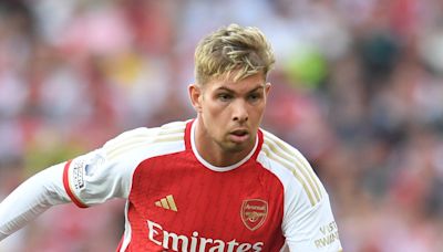 Fulham eye Emile Smith Rowe as Arsenal identify four fringe players available for offers