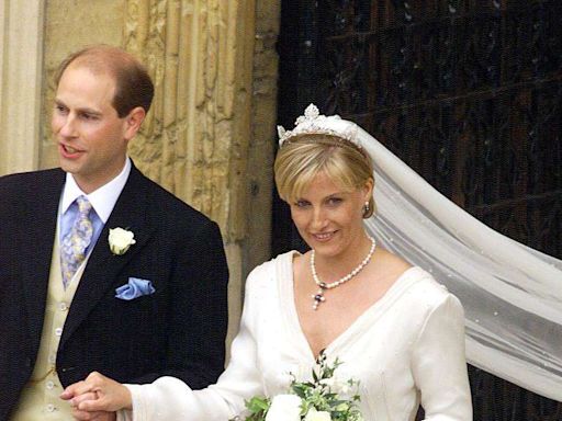 Prince Edward Designed His Wife's $35,000 Wedding Jewelry