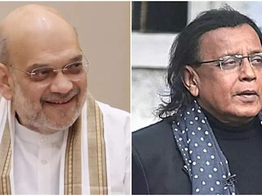 Amit Shah congratulates Mithun Chakraborty on Dadasaheb Phalke Award recognition - Times of India