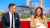 BBC Breakfast Sally Nugent forced to apologise to co-star for being 'distracted'