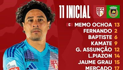 Memo Ochoa: Debut, capitanía, cero en portería y triunfo