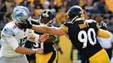 Steelers' TJ Watt practices, says knee is OK after cut block