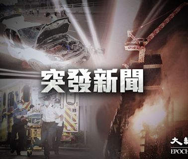 尖東兩的士相撞 一車起火 2男2女送院