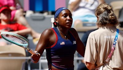 Gauff ousted at Olympics after spat with umpire