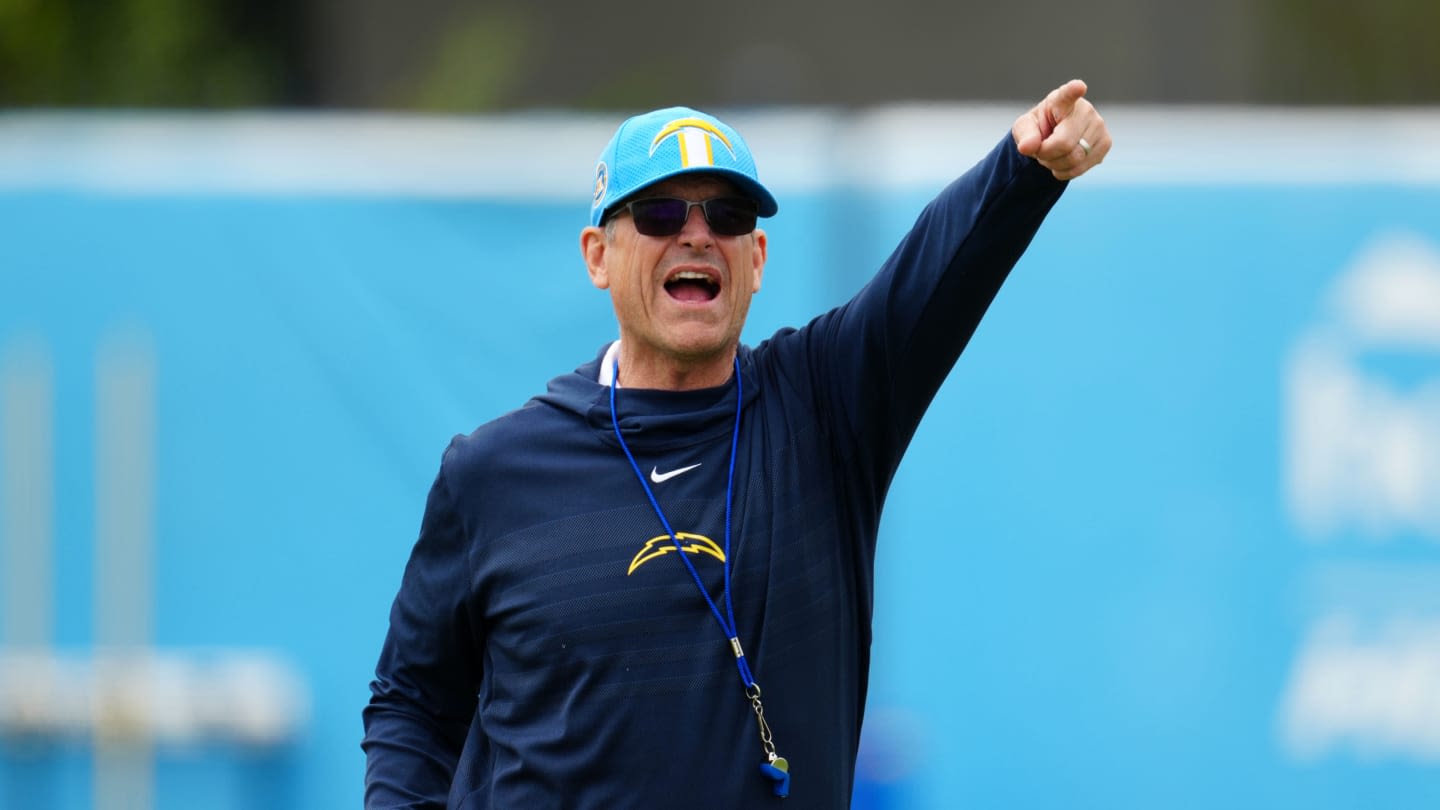 Chargers News: Jim Harbaugh Spending Extra Time on This Group in Offseason Training