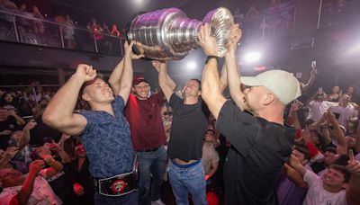 Florida Panthers hit Miami nightclub to celebrate Stanley Cup win