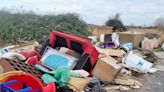 The road used as dumping ground by fly-tippers for 20 years