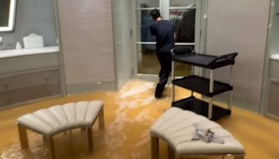 Drake's home hit by floods - but rapper sees the funny side