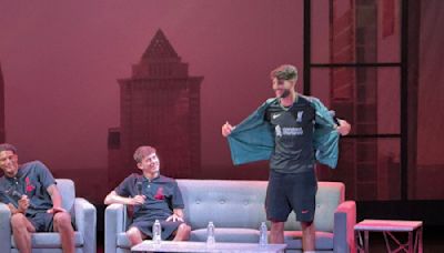 WATCH: Dominik Szoboszlai Unveils Liverpool’s New 2024-25 Kit On Stage