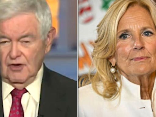 Newt Gingrich Wins Doofus Gold Medal For Take On Jill Biden's Trip To Paris Olympics