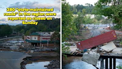 "They’ve Never Seen Anything Like This Before": 15 Photos That Show How Badly Asheville, North Carolina Was Hit By Helene