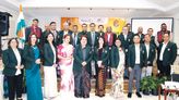 Attendees pose after the 6th Installation Ceremony of the Rotary Club Shillong Heritage was held at City Hut Dhaba, on Saturday. Vikash ...