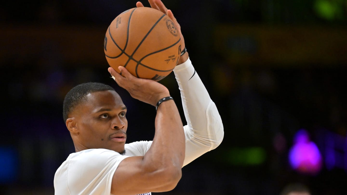 Russell Westbrook Shows Off Denver Nuggets Gear in Recent Workout