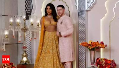 Priyanka Chopra Dazzles in exquisite Bulgari jewels worth over Rs.1 crore at Anant Ambani- Radhika Merchant wedding | Hindi Movie News - Times of India