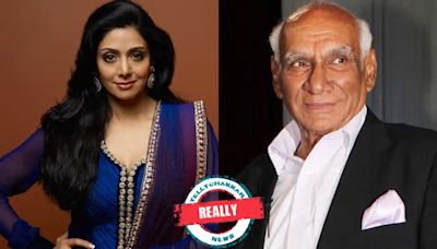When Yash Chopra revealed why he wanted Sri Devi to wear plain white sarees in Chandni