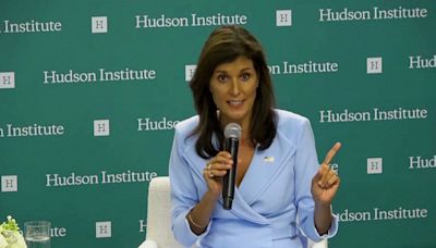 Former GOP presidential rival Nikki Haley renews her membership in the Trump fan club