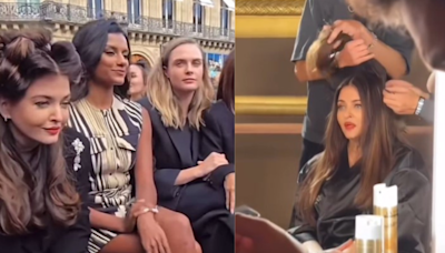 Aishwarya Rai Bachchan Attends Paris Fashion Week, Sits With Bridgerton Fame Simone Ashley And Camilla Cabello